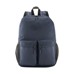 ON™ 600D polyester 5 pockets backpack, two side meshed, adjustable shoulder straps