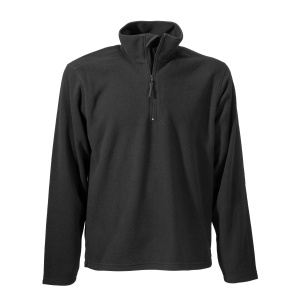ON™ Bluza bărbați din microfleece (180 g/m2) cu fermoar la jumătate. Mărimi: S/M/L/XL/XXL - Img 3