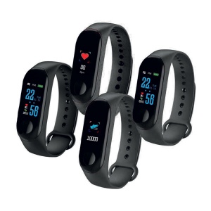 ON™ Fitness tracker with TPE wristband, with heart rate monitor, bloodpressure monitor