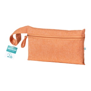 ON™ Document holder made of 180 g/m2 recycled cotton with zipper closure, GRS certified - Img 4