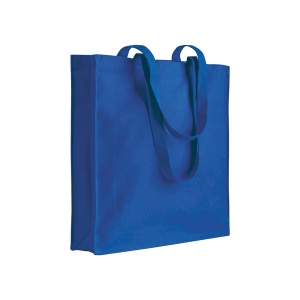 ON™ 220 g/m2 cotton shopping bag, long handles and gusset