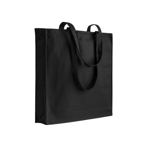 ON™ 220 g/m2 cotton shopping bag, long handles and gusset