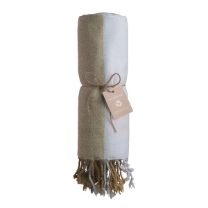 ON™ GRS-certified 180 g/m2 recycled cotton beach towel - Img 3