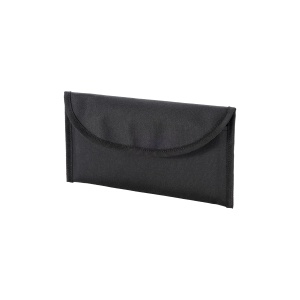 ON™ 600D polyester document pouch with two pockets and velcro closure