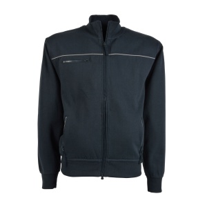 ON™ Men sweatshirt with full zipper, 60% cotton/40% polyester (280 g/m2), with 3 zipped pocket - Img 2