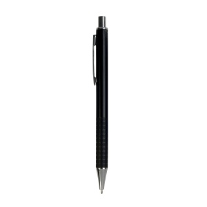 ON™ Plastic snap pen with metal clip