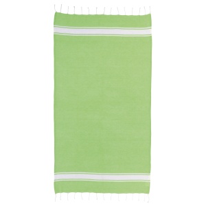ON™ Fouta beach towel/sarong, 90 % cotton, 10 % polyester with fringe, 90 x 170 cm