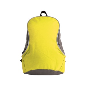 ON™ 600D polyester two-tone backpack with padded straps