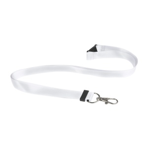 ON™ Satin lanyard with safety release clasp