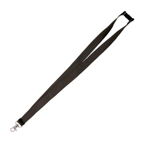 ON™ Satin lanyard with safety release clasp