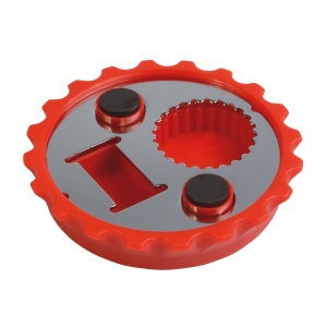 ON ABS and metal, bottle top-shaped, screw-top and bottle opener with magnets - Img 19