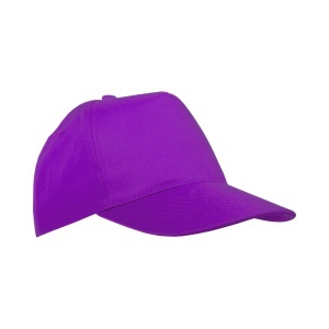 ON Cotton 5-panel cap with 2 mm-thick visor, embroidered eyelets and adjustable velcro strap - Img 8