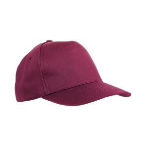 ON Cotton 5-panel cap with 2 mm-thick visor, embroidered eyelets and adjustable velcro strap - Img 1