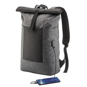 ON DEMI URBAN Laptop backpack in reflective polyester