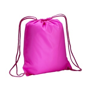 ON Fluorescent 210T polyester backpack with drawstring closure and reinforced corners - Img 2