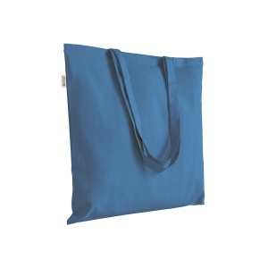 ON Geantă de cumpărături din bumbac reciclat/poliester 180 g/m2, cu mânere lungi