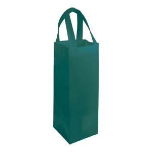 ON Heat-sealed 100 g/m2 non-woven fabric bottle shopping bag, short handles - Img 4