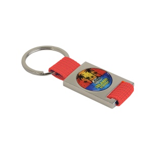 ON Metal and nylon key chain. Centre to be customised with resin logo - Img 10
