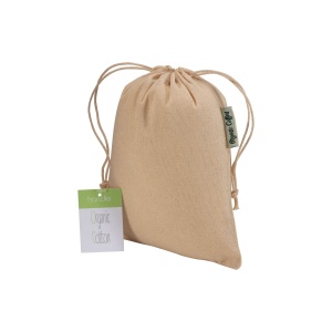 ON Pungă cadou din bumbac organic, 140 g/m2, 15 x 20 cm