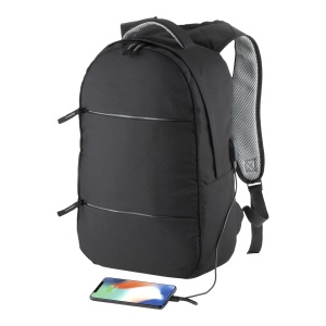ON Rucsac din poliester 600D pentru PC. Buzunar principal pentru laptop și 3 buzunare frONtale. Material respirabil. - Img 1