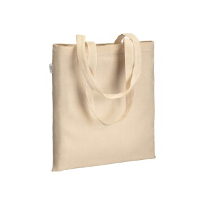 ON Sacoșă de cumpărături din bumbac organic 220/g m2, mânere lungi