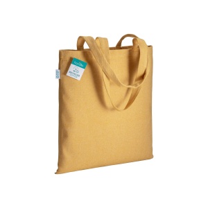 ON Sacoșă de cumpărături din bumbac reciclat 280g/m2, cu mânere lungi - Img 7
