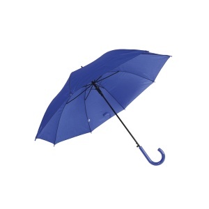 ON Umbrelă automată cu tijă metalică și mâner curbat din plastic