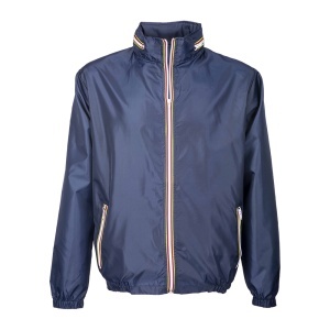 ON Water-resistant 210T polyester jacket with fold-away hood with zip. Folds up into a w