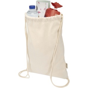 Oregon Blend 140 g/m² GRS recycled drawstring bag 5L - Img 16