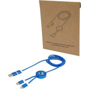 PF™ Alasia cablu 5-în-1 150 cm din aluminiu și plastic reciclat pentru sincronizare date și încărcare rapidă 27W - Img 15