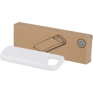 PF™ Alkes baterie externă rezistentă la apă 5000 mAh 12W din plastic reciclat cu carabină - Img 1