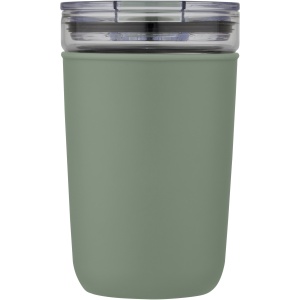 PF™ Bello 420 ml glass tumbler with recycled plastic outer wall