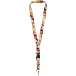 PF™ Bucks sublimation lanyard with safety buckle