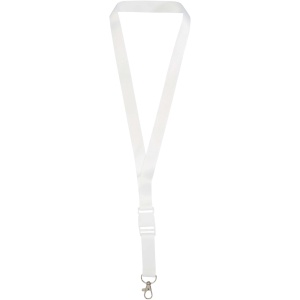 PF™ Bucks recycled PET lanyard with safety buckle