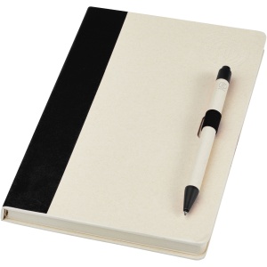 PF™ Dairy Dream A5 size reference recycled milk cartons notebook and ballpoint pen set