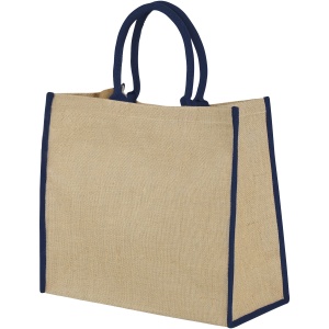 PF™ Harry coloured edge jute tote bag 25L