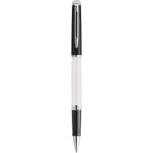 PF™ Hemisphere colour blocking rollerball pen with palladium trim (black ink)