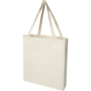 PF™ Madras 140 g/m² GRS recycled cotton gusset tote bag