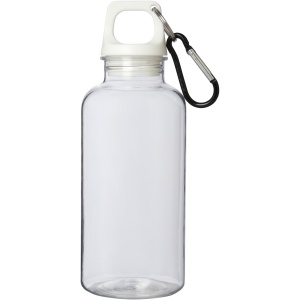 PF™ Oregon 400 ml RCS certified recycled plastic water bottle with carabiner