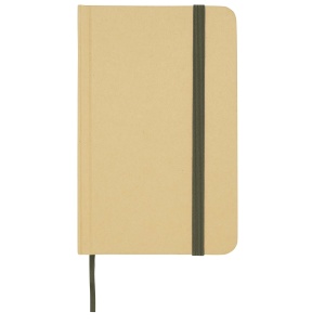 PF™ Reed A6 recycled hard cover notebook with plain pages