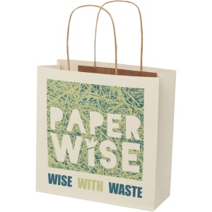 PF™ Agricultural waste 150 g/m2 paper bag with twisted handles - small
