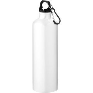 PF™ Oregon 770 ml RCS certified recycled aluminium water bottle with carabiner
