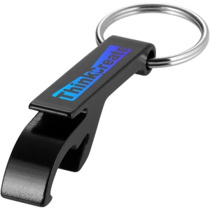 PF™ Tao RCS recycled aluminium bottle and can opener with keychain - Img 15