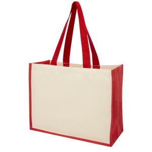 PF™ Varai 320 g/m² canvas and jute shopping tote bag 23L