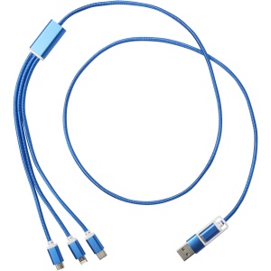 PF™ Versatile 5-1 recycled aluminium charging cable