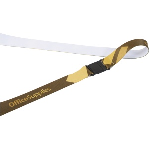 PF Addie sublimation lanyard with safety breakaway