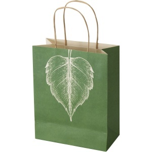 PF Agricultural 150 g/m2 waste paper bag with twisted handles - 18 x 9 x 23 cm