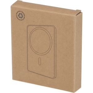 PF Baterie externă magnetică wireless Acrab 5000 mAh 15W cu alimentare de 20W - fabricată din plastic reciclat
