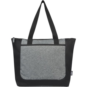 PF Geantă tote Reclaim GRS reciclată în două culori, cu fermoar, 15L