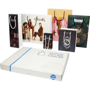 PF Handmade integra paper bags sample box